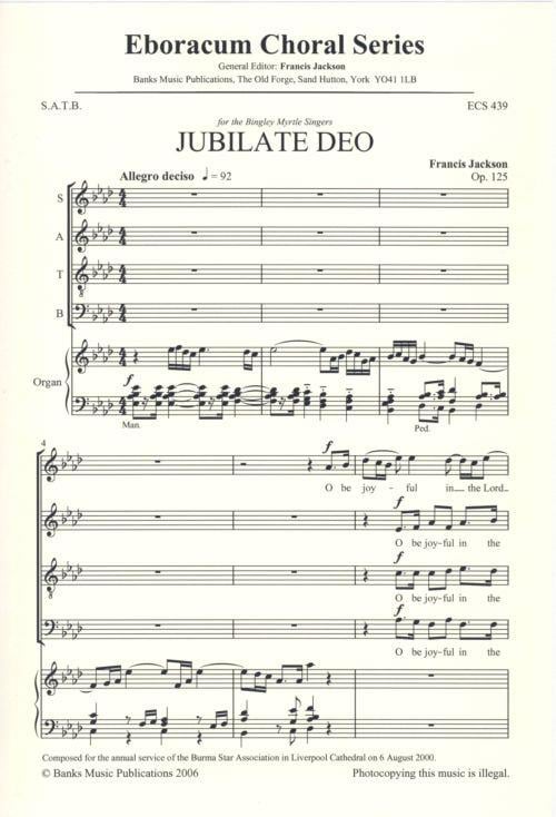 Jubilate Deo